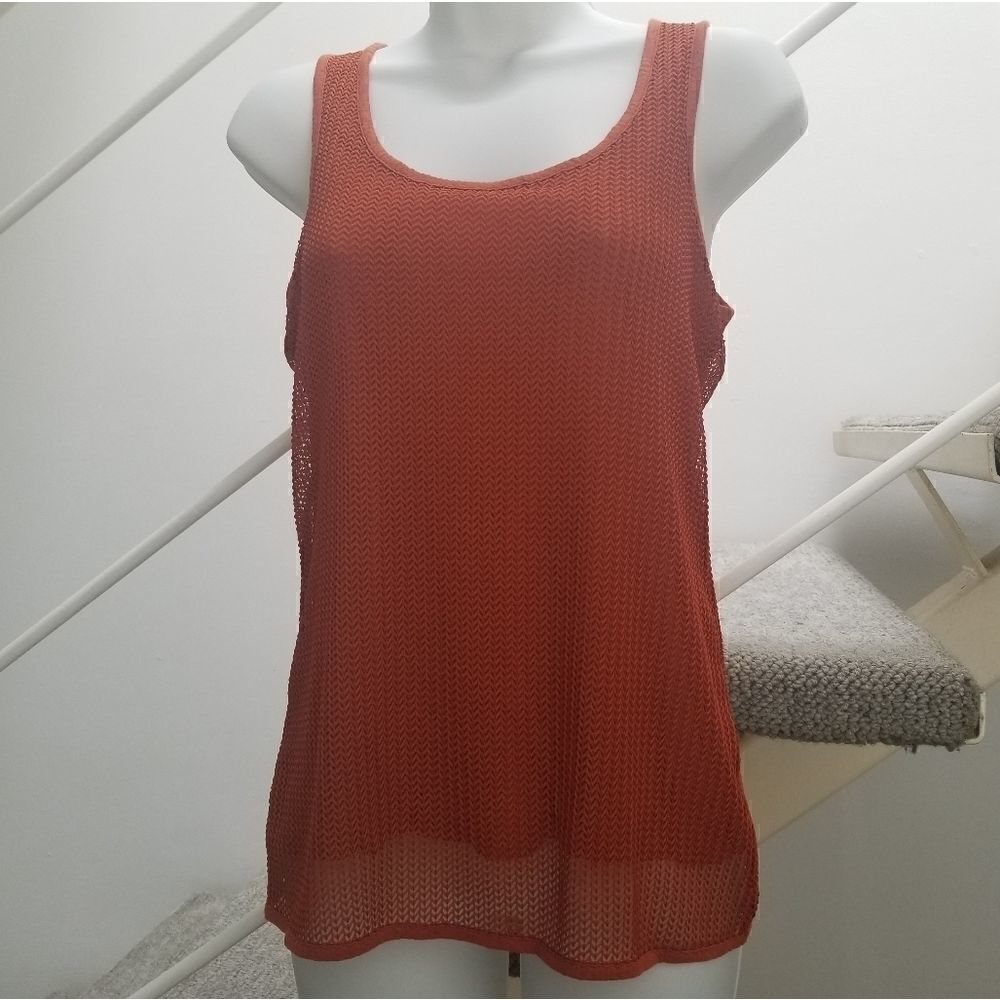 Banana Republic Heritage Burnt Orange Tank Top XS